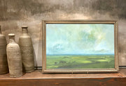 Sprawling fields II (antique French frame)